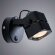 Настенный светильник, вид современный Atlas Arte Lamp цвет:  черный - A1315AP-1BK