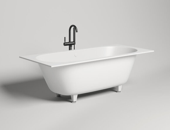 Ванна встраиваемая 1900х900х600 мм, S-Sense SALINI ORNELLA AXIS 190 цвет: белый глянцевый