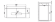 Раковина Bette на каркасе 100х49.5см, без отв., без перелива, цвет: белый/черный арт. Q012-815