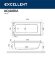 Акриловая ванна Aquaria 170x75 с гидромассажем Excellent, WAEX.AQU17.SMART.CR