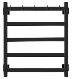 Полотенцесушитель водяной, черный, Secado 60x40, Корсико 1 К - 4603777472801 Полотенцесушитель водяной, черный, Secado 60x40, Корсико 1 К - 4603777472801