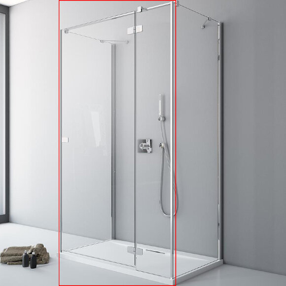 Душевая дверь kdj+s 120 r профиль хром стекло прозрачное, Radaway Fuenta New арт. 384024-01-01R