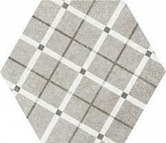 Декор EQUIPE HEXATILE CEMENT 22101 Cement GEO Grey 17,5x20 см
