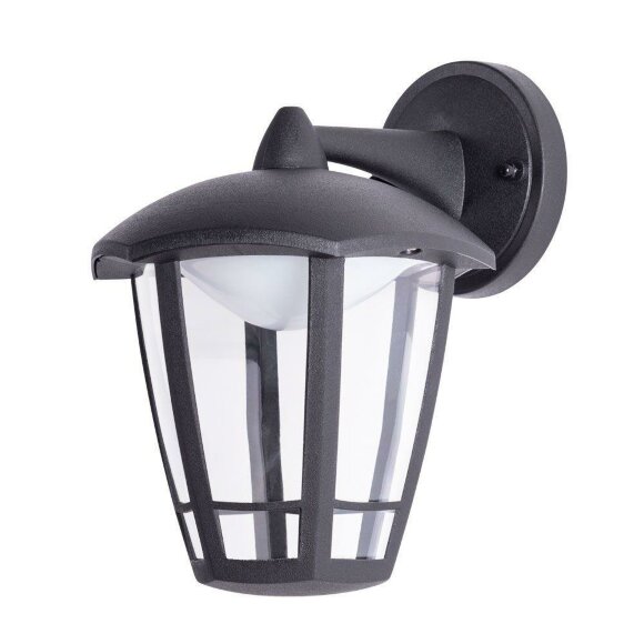 Уличный настенный светодиодный светильник, вид современный Enif Arte Lamp цвет:  черный - A6064AL-1BK