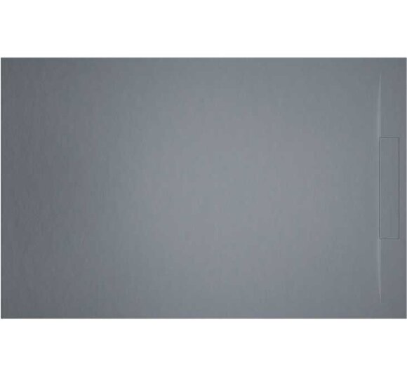 Поддон ISOLA 90x80 COLOUR LIGHT GRAY RIHO DR120900000000S