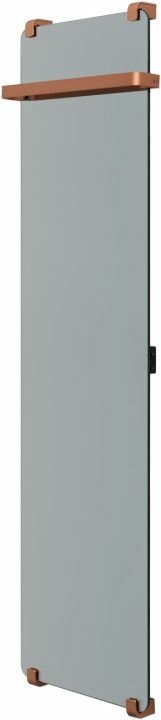 Полотенцесушитель электрический с рейлингом и креплением, медь браш 160x44 Infinity Allen Brau арт. 00305015 Полотенцесушитель электрический с рейлингом и креплением, медь браш 160x44 Infinity Allen Brau арт. 00305015