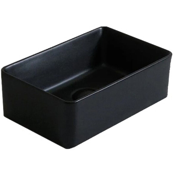 Раковина для ванной CeramaLux 365*235*120 6230MB цвет: черный матовый