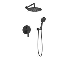 Душевая система скрытого монтажа ESKO 6in1 SB цвет: черный