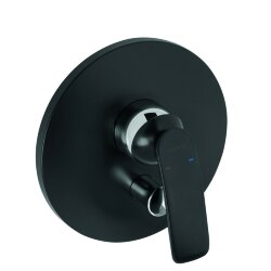 Встраиваемый смеситель для ванны и душа, черный матовый, Balance Kludi арт. 526508775 Встраиваемый смеситель для ванны и душа, черный матовый, Balance Kludi арт. 526508775
