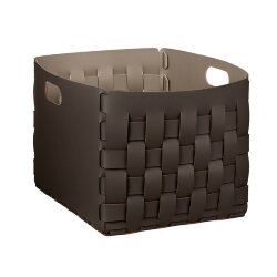 Корзинка Bottega ADJ Италия, 35x40xH30 цвет: шоколад (капучино) арт. 1048.06/04 Корзинка Bottega ADJ Италия, 35x40xH30 цвет: шоколад (капучино) арт. 1048.06/04