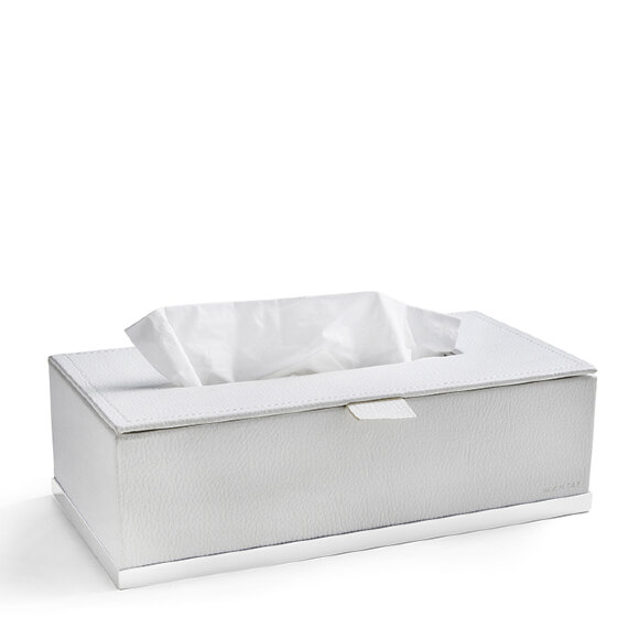 3SC Контейнер для бумажных салфеток, 25х13хh8 см, настольный,  Snowy цвет: белый арт. SN70ABO