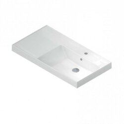 Раковина на тумбу чаша справа белый Cubo La Fenice арт. CU.NN.90R Раковина на тумбу чаша справа белый Cubo La Fenice арт. CU.NN.90R