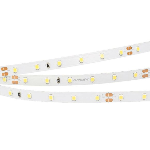 Светодиодная лента 7,2W/m 60LED/m 2835SMD теплый белый 5M Arlight - 020014(B)