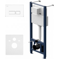 Инсталляция для унитаза с клавишей смыва белый глянец AM.PM Pro арт. I012704.7001