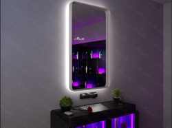 Зеркало с подсветкой Miralls Amadeus Extra, арт. AmadeusExtra50х80silver Зеркало с подсветкой Miralls Amadeus Extra, арт. AmadeusExtra50х80silver