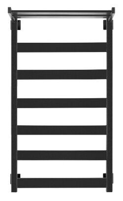 Полотенцесушитель электрический, черный матовый, Secado 100x50, Комано 1 СП - 4603777475864