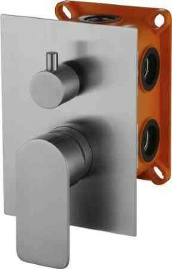 BelBagno Встраиваемый смеситель для душа матовый сатиноднорычажный, NOVA, арт. NOV-SDM-IN BelBagno Встраиваемый смеситель для душа матовый сатиноднорычажный, NOVA, арт. NOV-SDM-IN