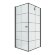 Душевое ограждение L 90x90x195 New soleo black New Trendy черный арт. D-0285A/D-0120B