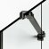 Душевое ограждение L 90x90x195 New soleo black New Trendy черный арт. D-0285A/D-0120B