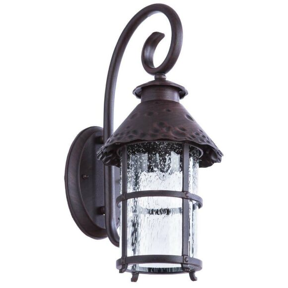 Уличный настенный светильник, вид замковый Persia Arte Lamp цвет:  черный - A1462AL-1RI