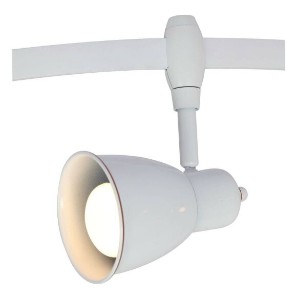Трековый светильник, вид ретро A3058 White Arte Lamp цвет:  белый - A3058PL-1WH