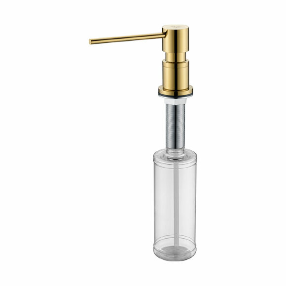 Дозатор для жидкого мыла золото, D003-G Kraft Paulmark