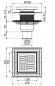 Душевой трап | комплект с дизайн-решёткой 150*150 мм AlcaPlast APV4444