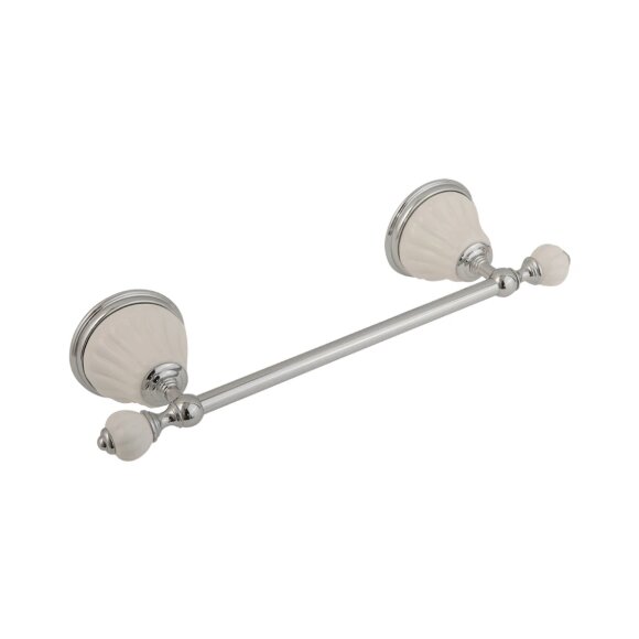 Полотенцедержатель, L34 см, керамика белая, Migliore Olivia арт. 17499 Полотенцедержатель, L34 см, керамика белая, Migliore Olivia арт. 17499