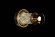 Крючок MURANO CRYSTAL латунь, золото Boheme - 10906-CRST-G