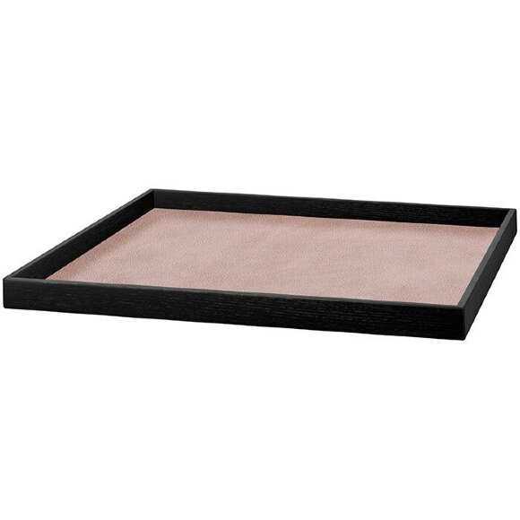 Поднос Mondo ADJ Италия, 25x25xH3 цвет: устричный (пепельная роза) арт. 0062.02/07