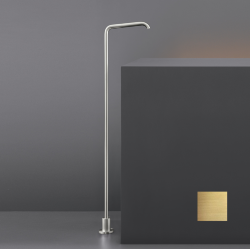 Излив для раковины CeaDesign , свободностоящий, H.1.100 мм, нержавеющая сталь, цвет: сатинированное светлое золото, арт. MIL72XS Излив для раковины CeaDesign , свободностоящий, H.1.100 мм, нержавеющая сталь, цвет: сатинированное светлое золото, арт. MIL72XS