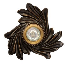 Встраиваемый светильник классика 5021-BL, Abrasax цвет: черный Встраиваемый светильник классика 5021-BL, Abrasax цвет: черный