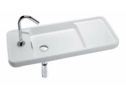 Подвесная раковина (80 х 37 см) FORMILIA RONDIK JACOB DELAFON арт. Е4482 Подвесная раковина (80 х 37 см) FORMILIA RONDIK JACOB DELAFON арт. Е4482