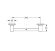 Поручень для ванной (хром) GROHE Essentials Cube арт. 40514001