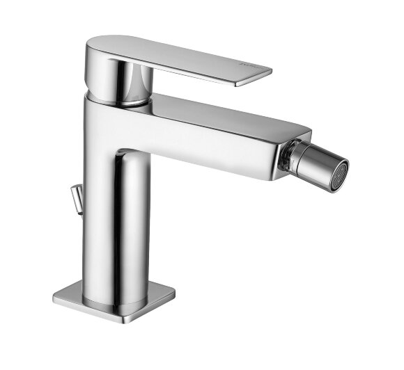 Paffoni Смеситель для биде с донным клапаном клик-клак 1 1/4" арт. BI131KCR