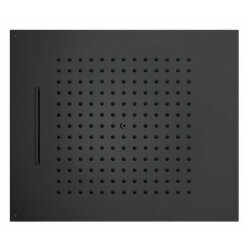 Верхний душ 570x470 мм, 2 режима (дождь, каскад) BOSSINI Dream арт. H38925.073 цвет: черный матовый Верхний душ 570x470 мм, 2 режима (дождь, каскад) BOSSINI Dream арт. H38925.073 цвет: черный матовый