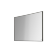 Зеркало Noken 80х60 см в черной рамке с подсветкой с системой антизапотевания горизонтальное - N806718577