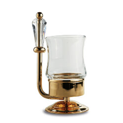 3SC Стакан настольный,  Boheme цвет: золото арт. BO03AGD