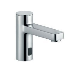 Электронный смеситель для раковины, хром глянцевый, ZENTA Kludi арт. 3820005