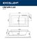 Акриловая ванна Crown Lux 190x120 с гидромассажем Excellent, WAEX.CRO19.SMART.BR
