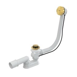 Сифон для ванны автомат комплект металл/металл, цвет золота, арт.A55GOLD-RU-01 Сифон для ванны автомат комплект металл/металл, цвет золота, арт.A55GOLD-RU-01