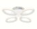 Потолочная светодиодная люстра Original неоклассика FA4485, Ambrella light цвет: белый
