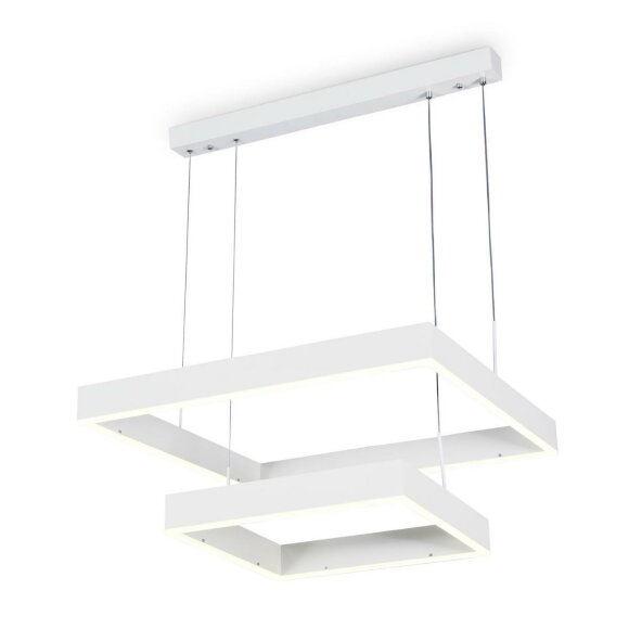 Подвесной светодиодный светильник ACRYLICA хай-тек FA6631, Ambrella light цвет: белый