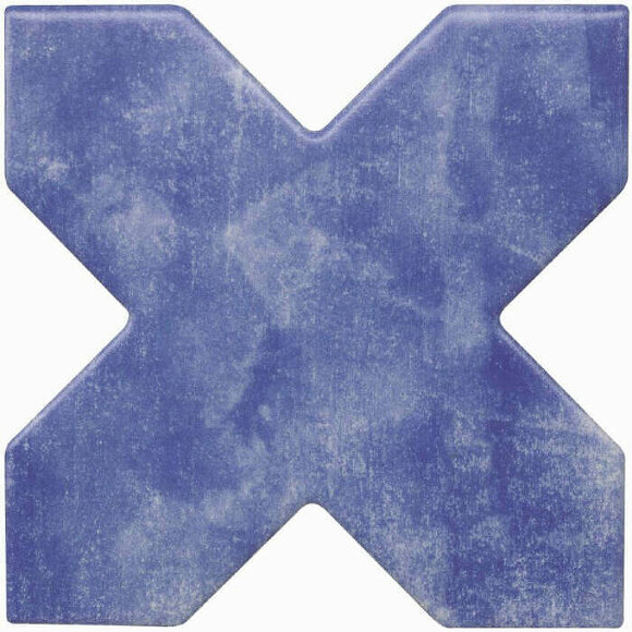 Керамическая плитка BECOLORS CROSS 13,25X13,25 ELECTRIC BLUE CEVICA арт. CV67374
