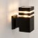 Уличный настенный светильник, вид современный Hadar Arte Lamp цвет:  черный - A4421AL-1BK