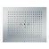 Верхний душ 570x470 мм, 2 режима (дождь, распыление) BOSSINI Dream арт. H38657.075 цвет: сатинированная нержавеющая сталь