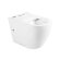 BelBagno Чаша унитаза безободкового, P-trap глянцевый белый, Sfera-r, арт. BB2141CPR