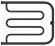 Водяной полотенцесушитель Лира 500х650  Сунержа, 15-0011-5065 цвет:  тёмный титан муар