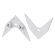 Набор заглушек ARH-Decore-S12-EXT Square с отверстием Arlight - 023893