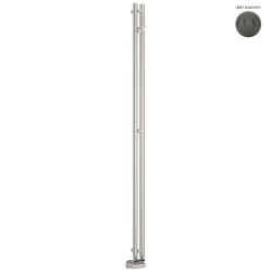 Водяной полотенцесушитель 1545 х 78 мм Сунержа ДР "НЮАНС EU50+",  7022 оружейная сталь, арт. 7022-0212-1545